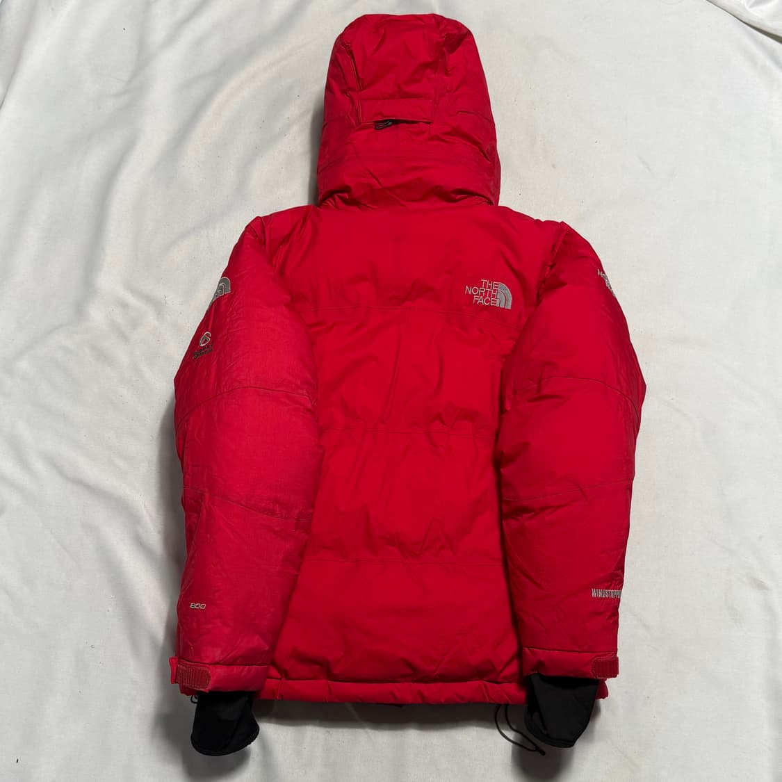M 노스페이스 히말라야 800 레드 필파워 다운 패딩 상품이미지3
