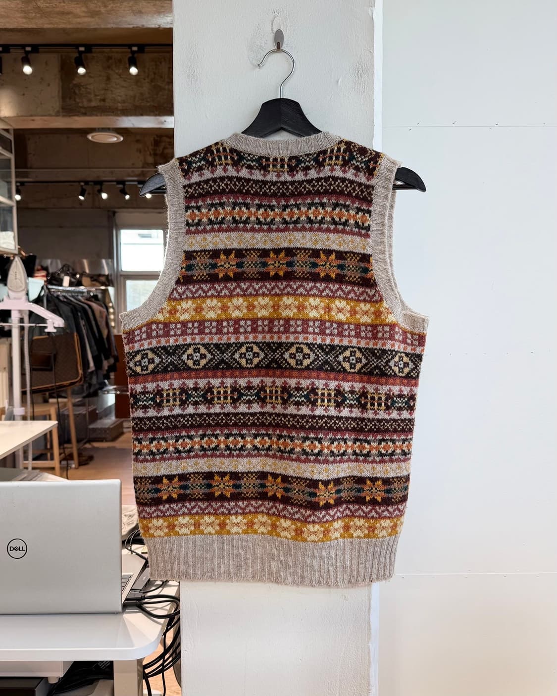 제이미슨스 셔틀랜드 페어아일  니트 베스트 상품이미지7