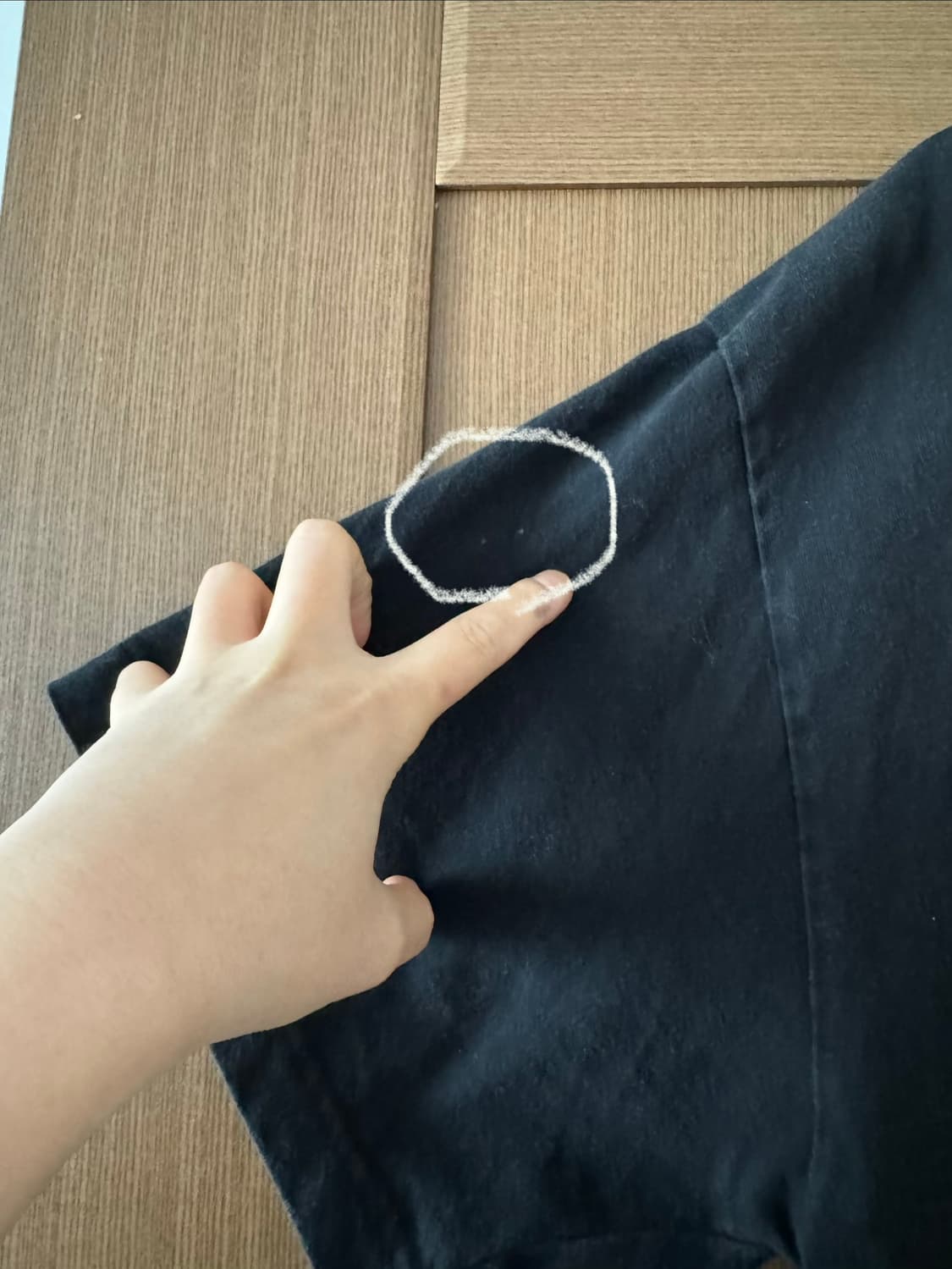 네이버후드 준이나가와 티셔츠 (블랙,라지) 상품이미지7