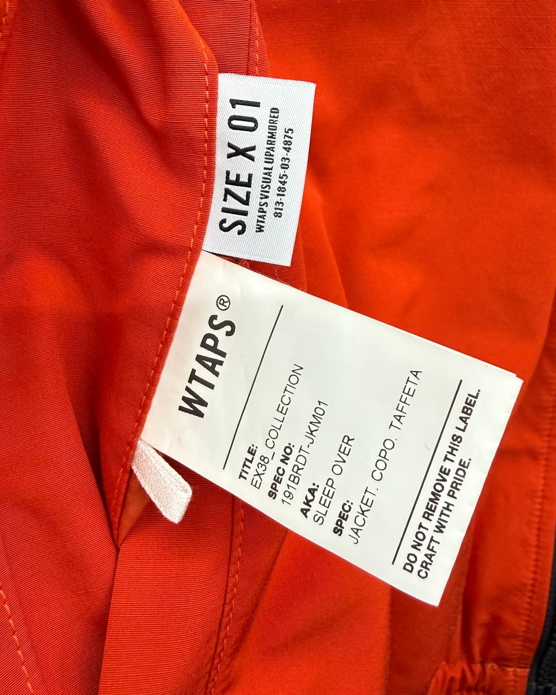 더블탭스 Sleep Over 리버시블 나일론 자켓 상품이미지6