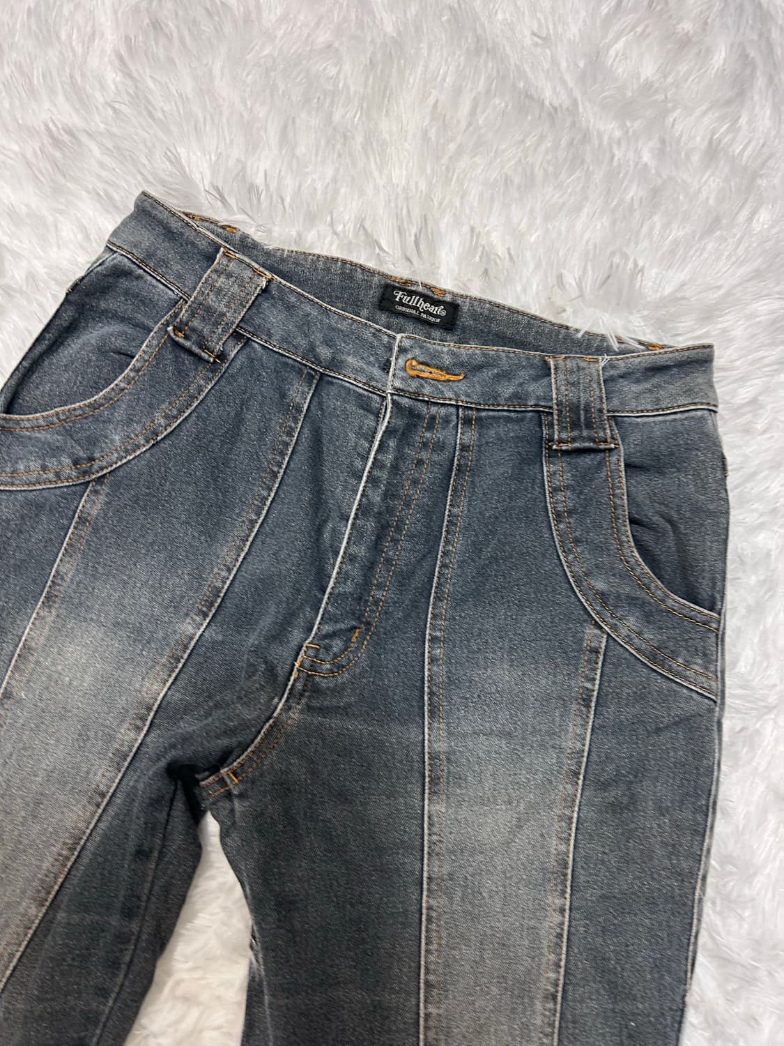 fullheart embroidery bootscut denim  상품이미지2