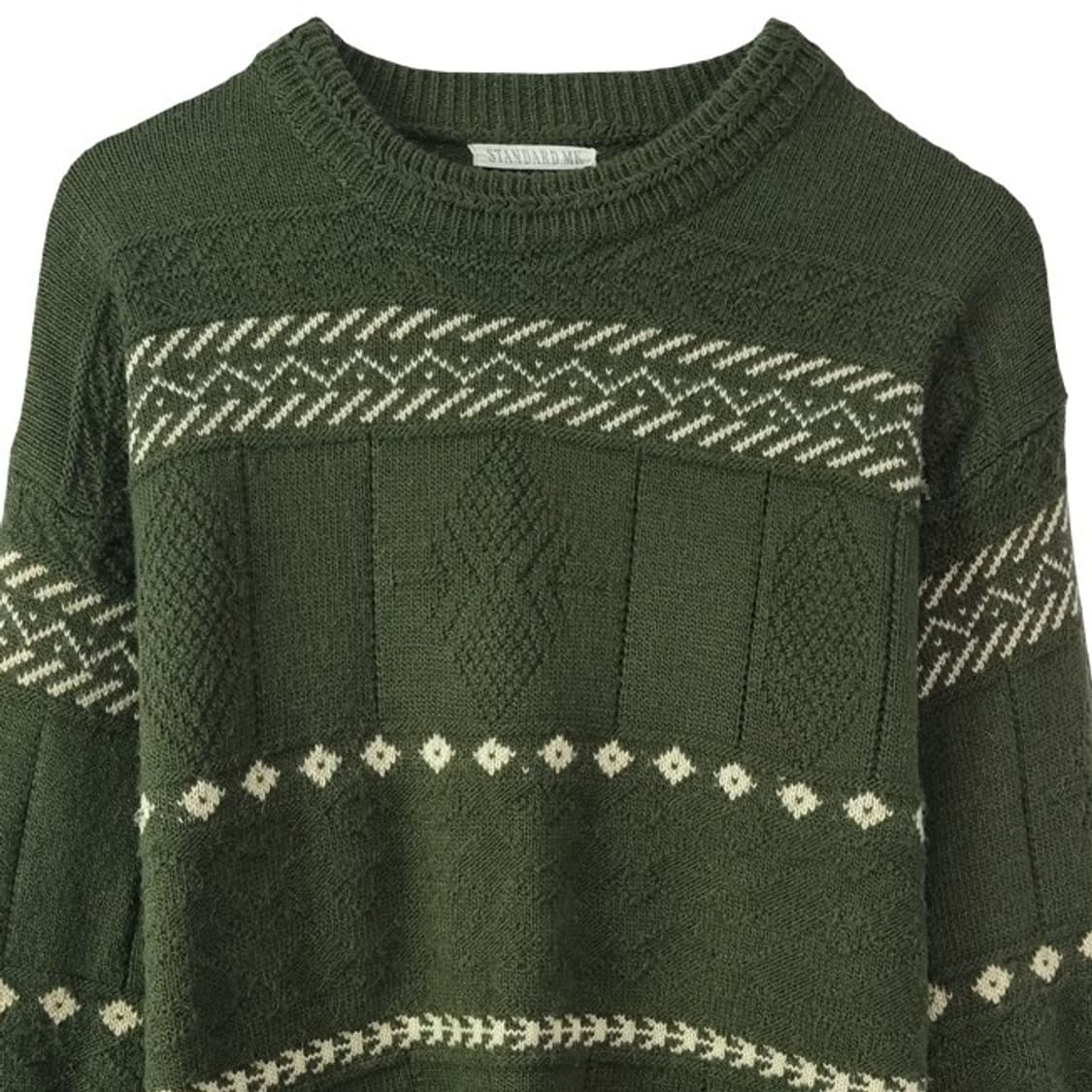 [빈티지] 에스닉 패턴 루즈핏 니트 M18569 상품이미지4