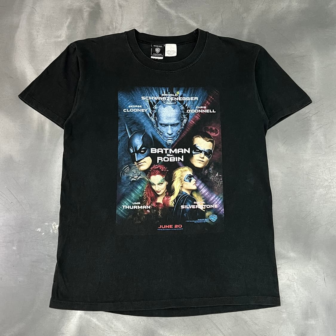  90s batman & robin 무비 반팔티 y15953 상품이미지1