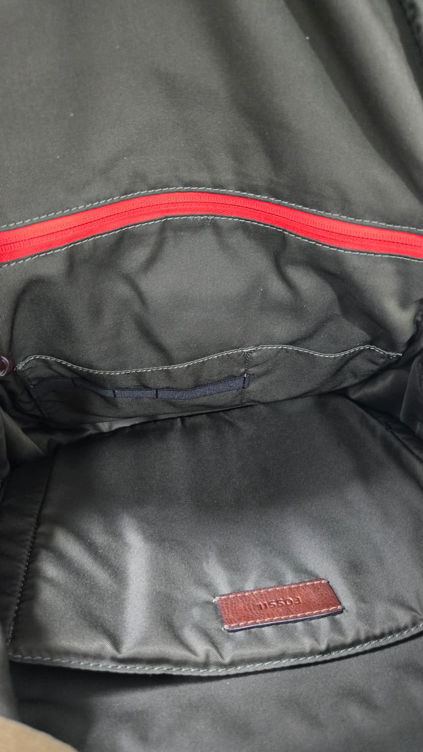 파슬fossil 빈티지 캔버스레더 백팩 상품이미지8