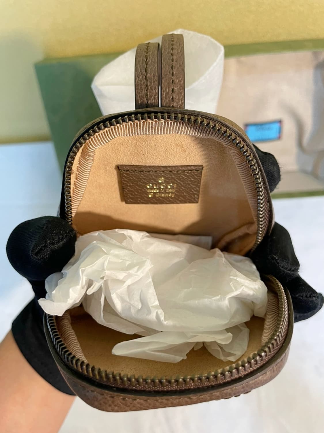 구찌 x디즈니 에디션 도날드덕 코인 파우치 상품이미지6