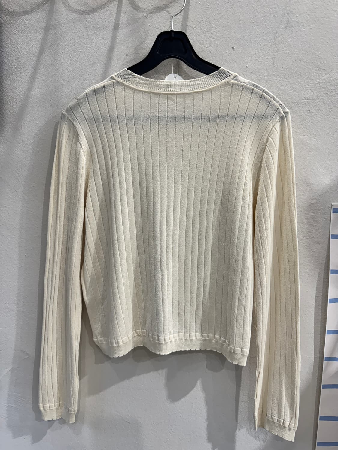 japan vintage 실키크림 가디건 상품이미지8