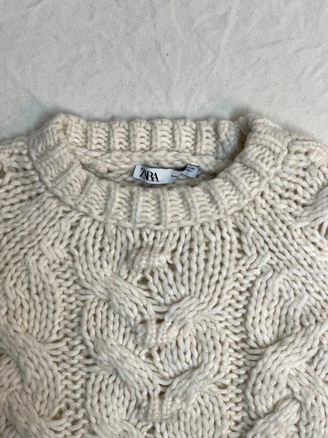 자라 케이블 니트 상품이미지2