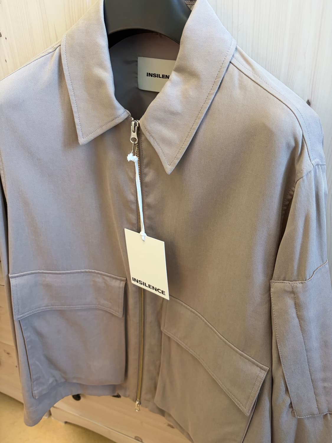 인사일런스 드레이프 플라이트 블루종 상품이미지3