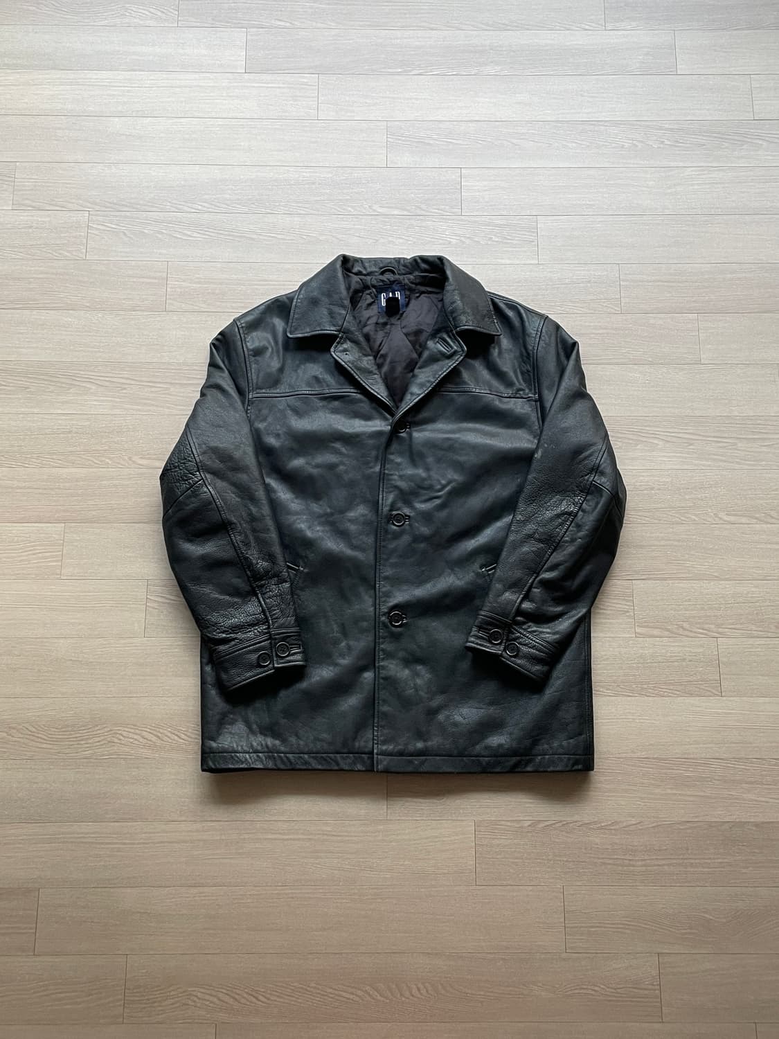 90s 올드갭 레더 카코트 gap carcoat 상품이미지1