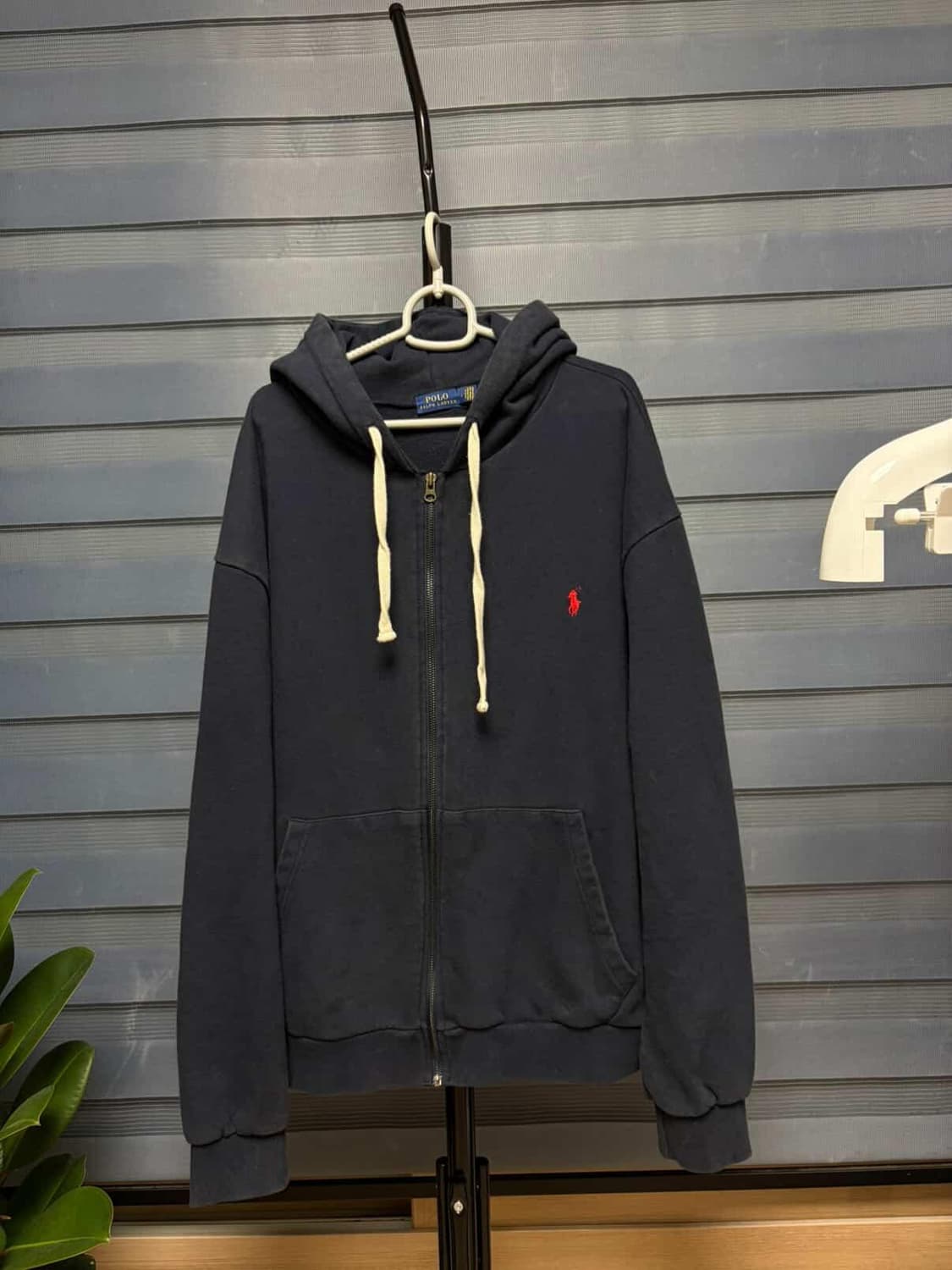 폴로랄프로렌 네이비 후드집업 L 상품이미지1
