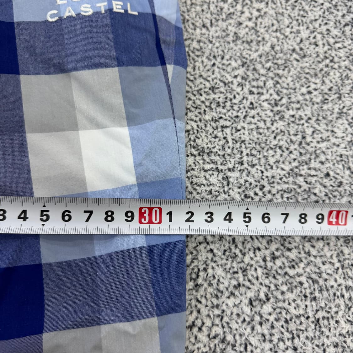 84 헤지스 체크 슬랙스팬츠 0128H2 상품이미지6