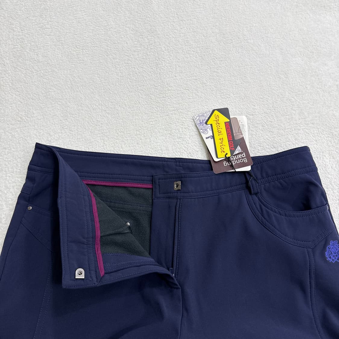 79 새상품 앙드레김골프 기모 팬츠 0406T 상품이미지3