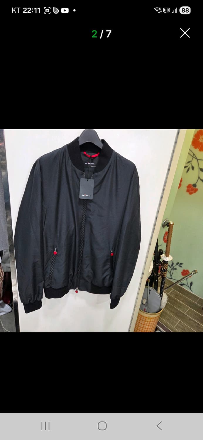 키톤 보머 자켓 새상품 상품이미지2