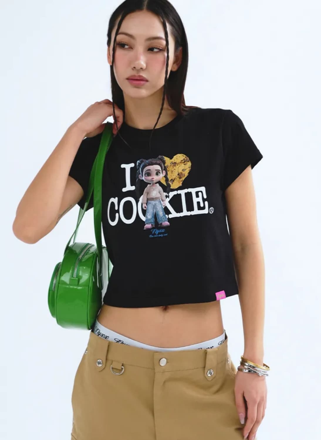 엔와이엑스엑스 I LOVE COOKIE TEE BLACK 상품이미지1