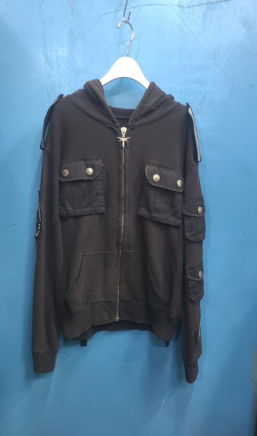 일본빈티지 러시아 독수리 후드like 할리 상품이미지3