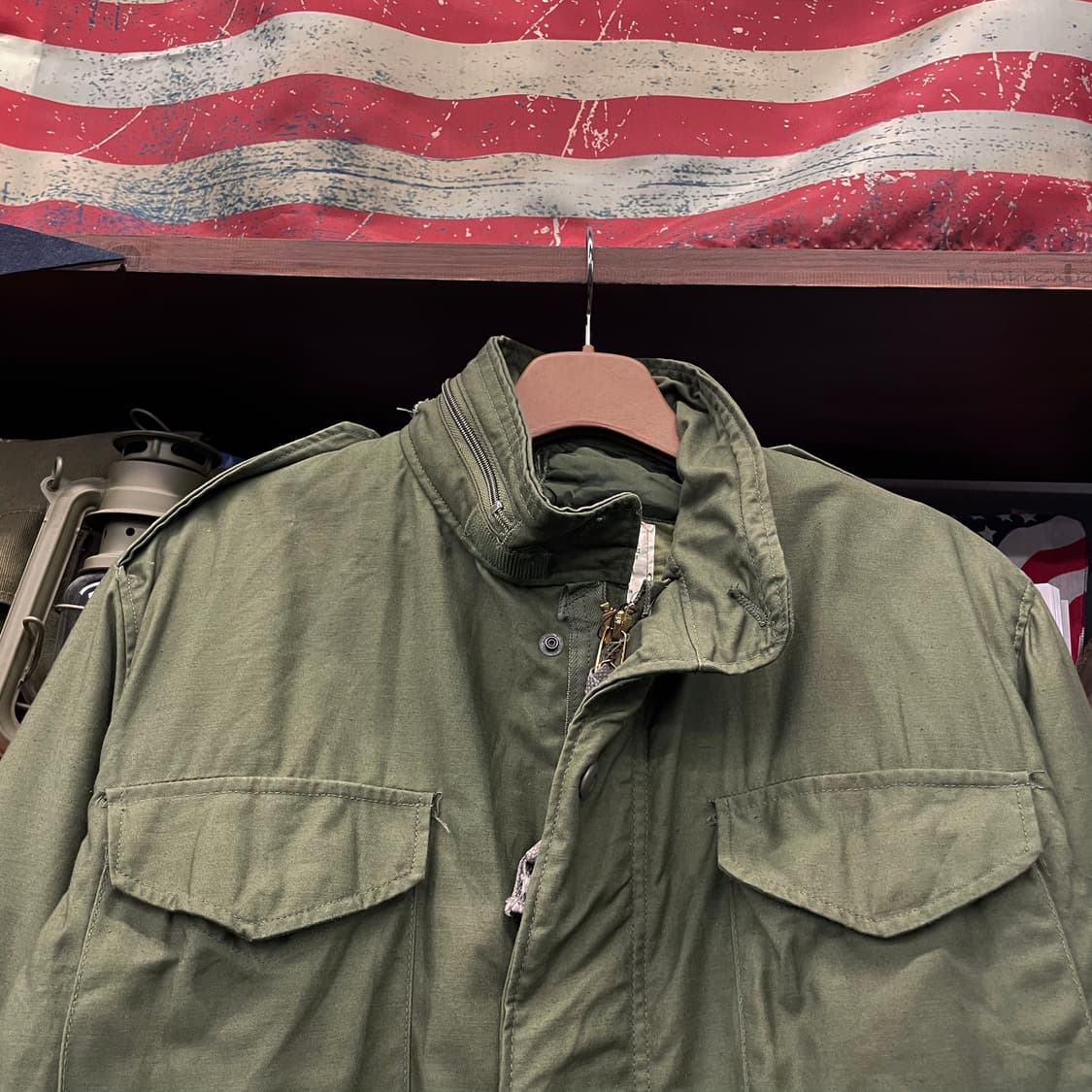 70s M65 필드 자켓 U.S ARMY 오리지널 밀리터리 야상 상품이미지3