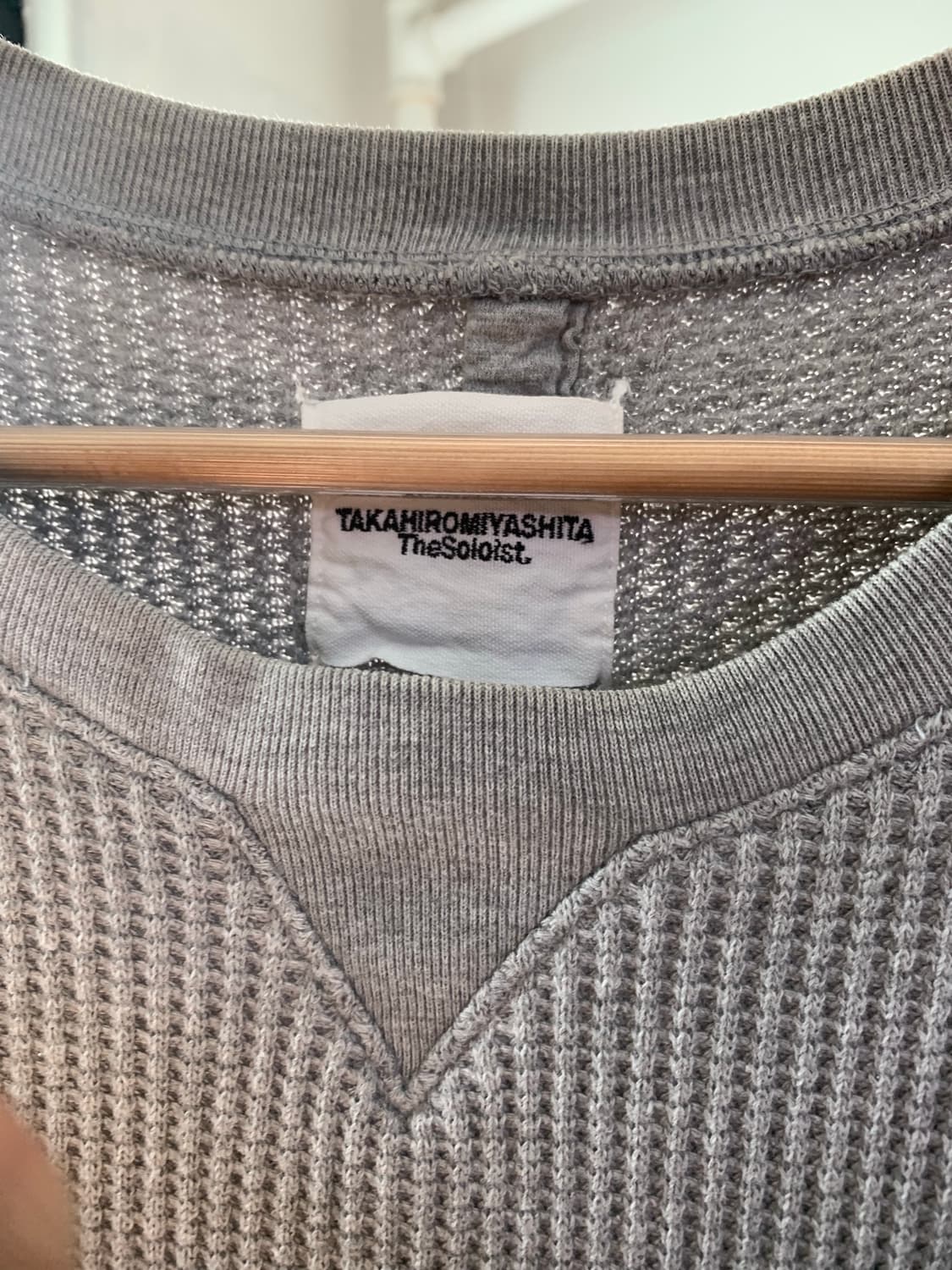 soloist waffle thermal crewneck 48size 상품이미지9