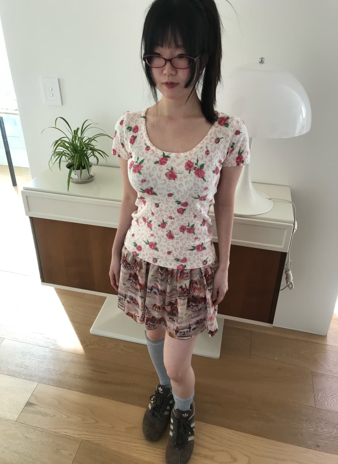 vintage rose knit 상품이미지4