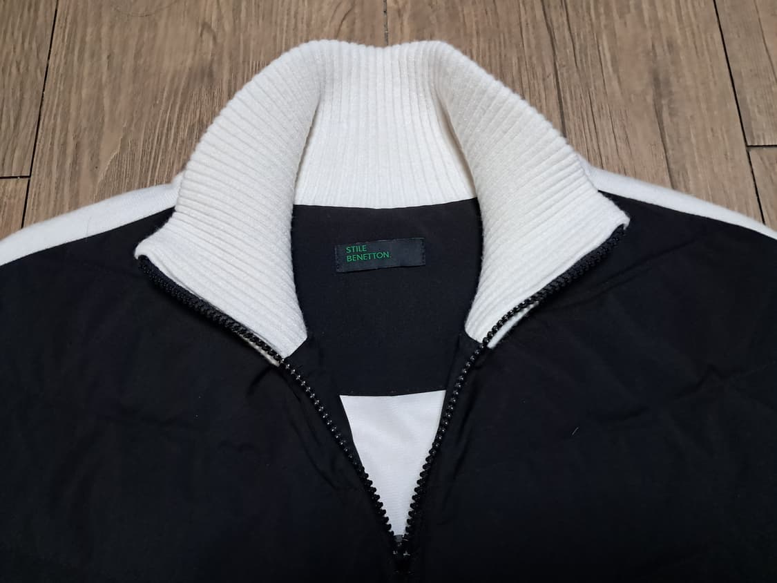 베네통 패딩 니트 집업 남성95  상품이미지6