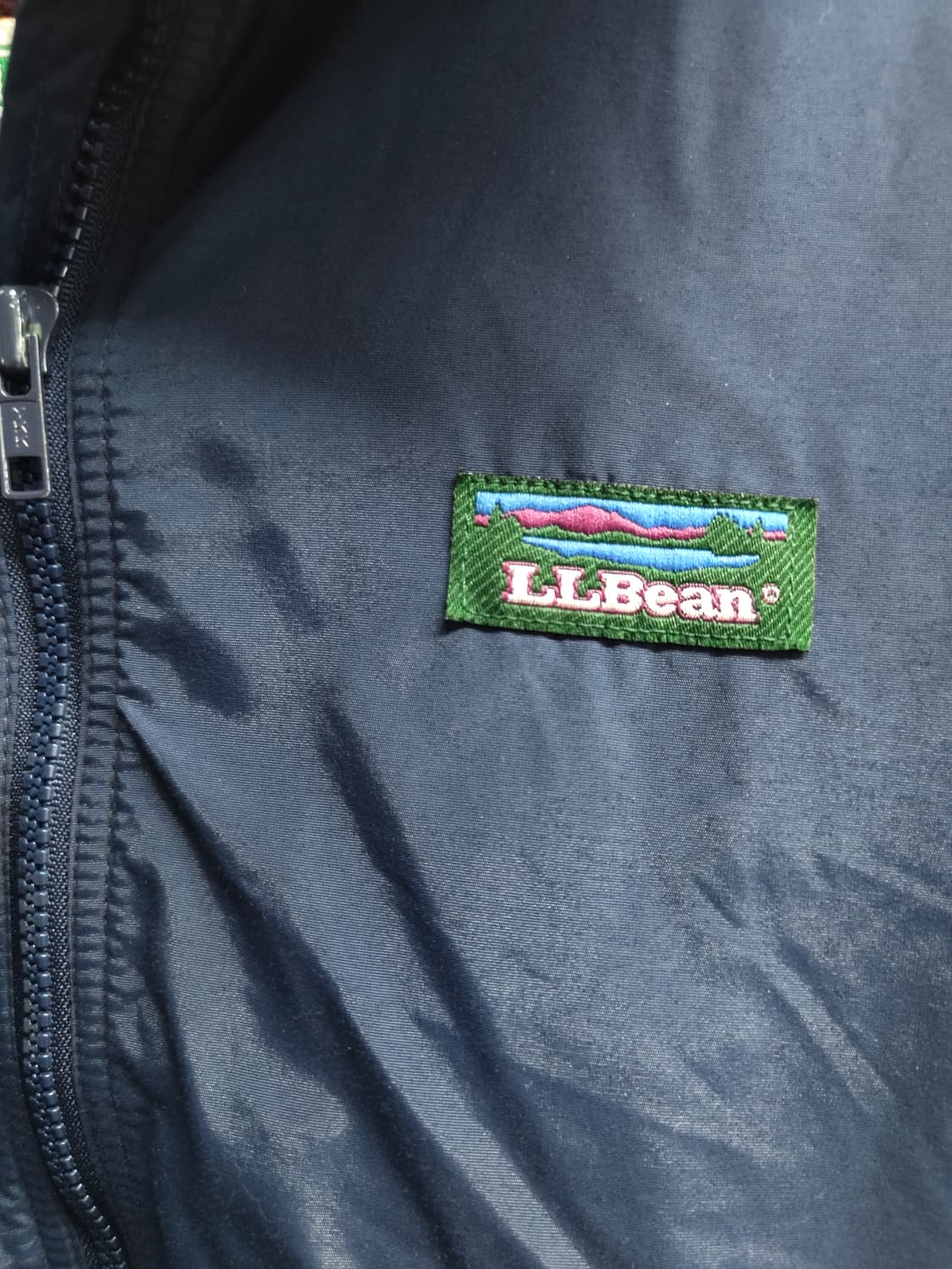 L.L.Bean 엘엘빈 90's 빈티지 네이비 블루종 자켓 팝니다 상품이미지3