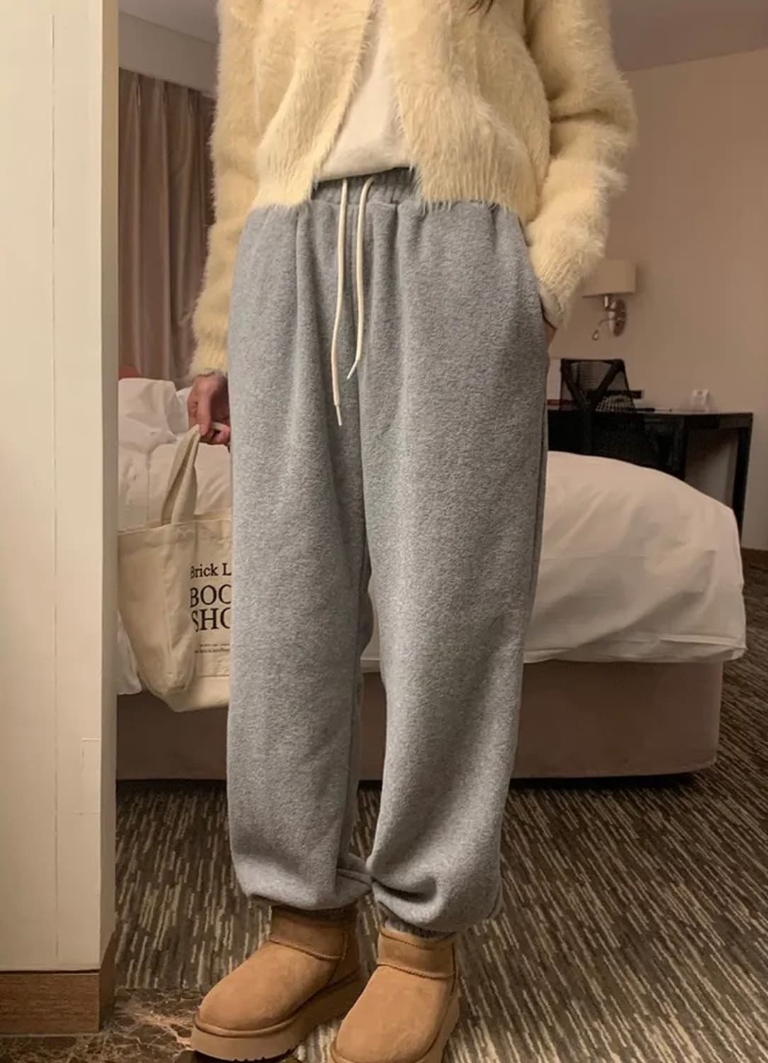 후리스조거팬츠 상품이미지4