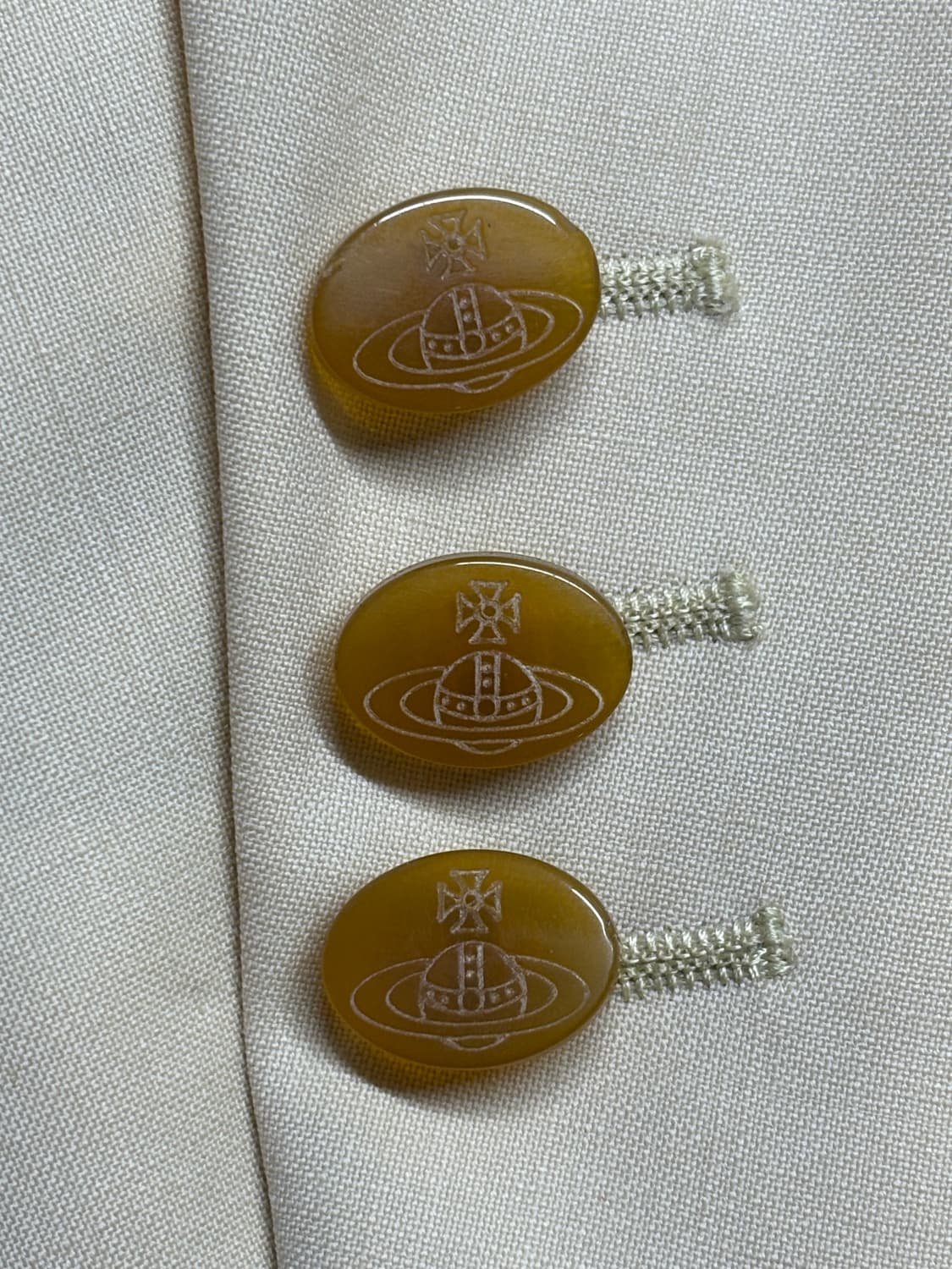 90's 비비안 웨스트우드 맨 런던 포토패치 수트/상의 상품이미지7