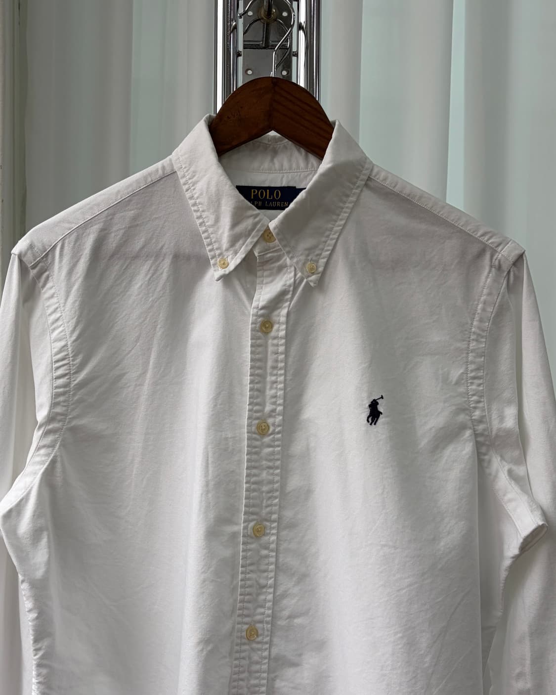 [M]폴로 랄프로렌 클래식핏 가먼트 다이 옥스포드 셔츠 상품이미지5