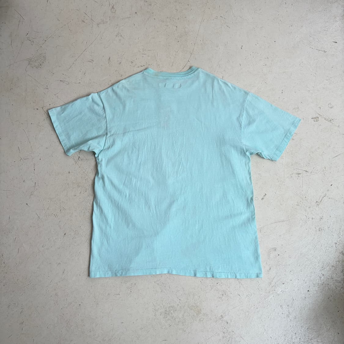 90s USA 빈티지 헤인즈 싱글스티치 반팔티 XL 상품이미지9