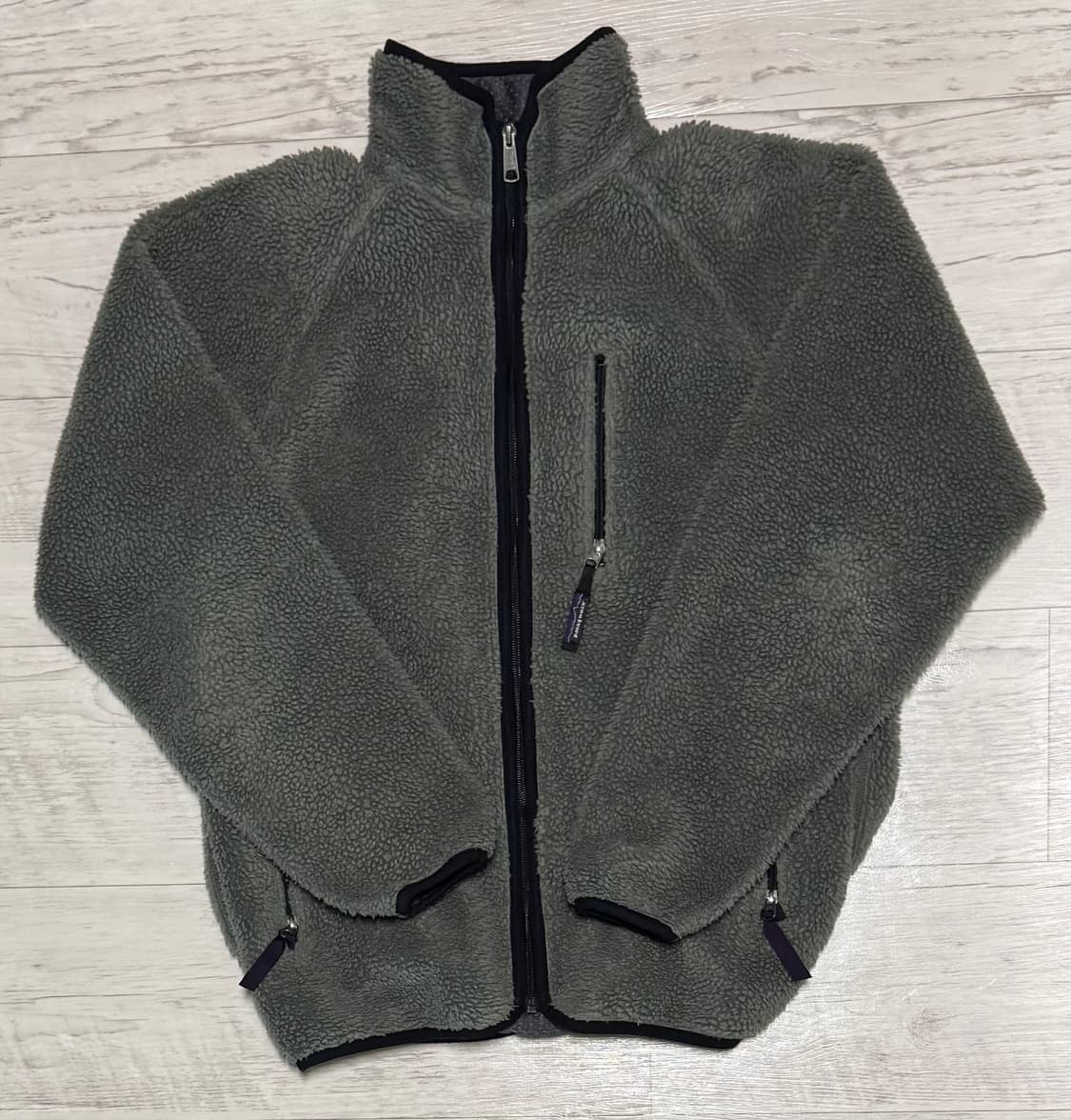 파타고니아 90s 레트로파일 made in usa 그린 상품이미지1