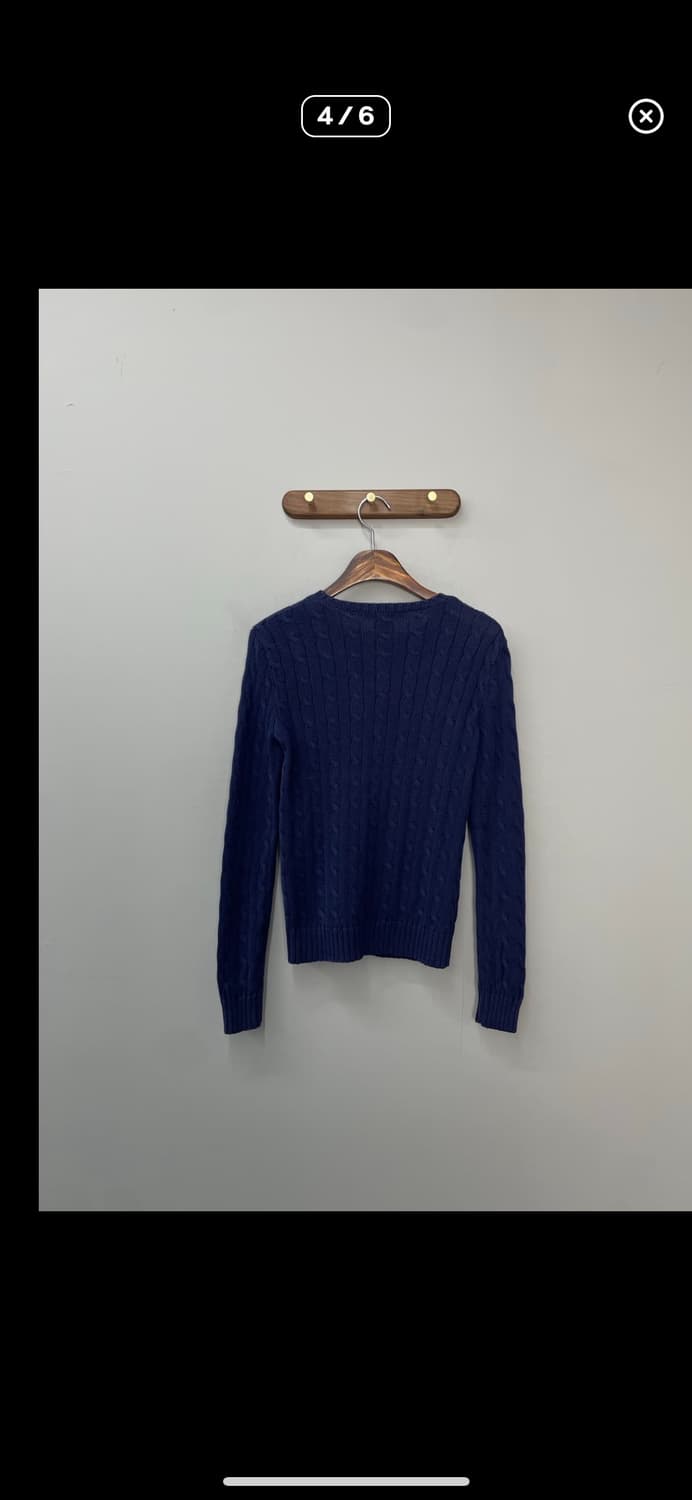 폴로랄프로렌 네이비 케이블 니트 A2411 상품이미지4