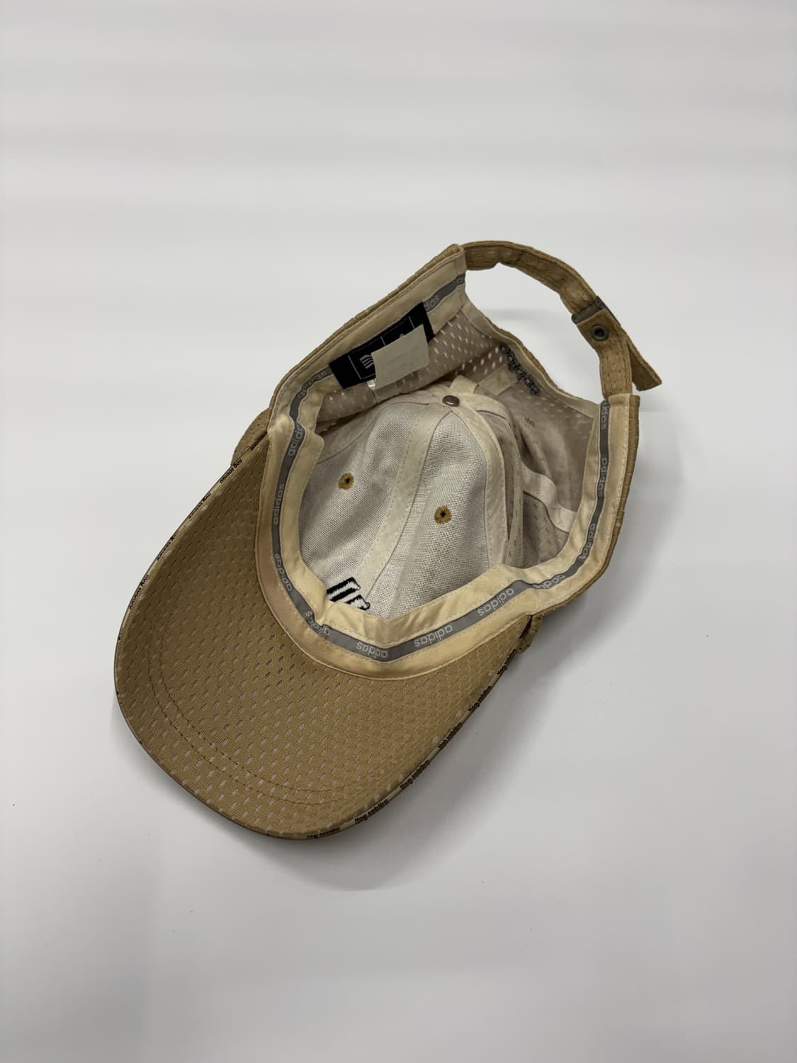 90s 아디다스 빈티지 에센셜 매쉬 볼캡 모자 상품이미지4