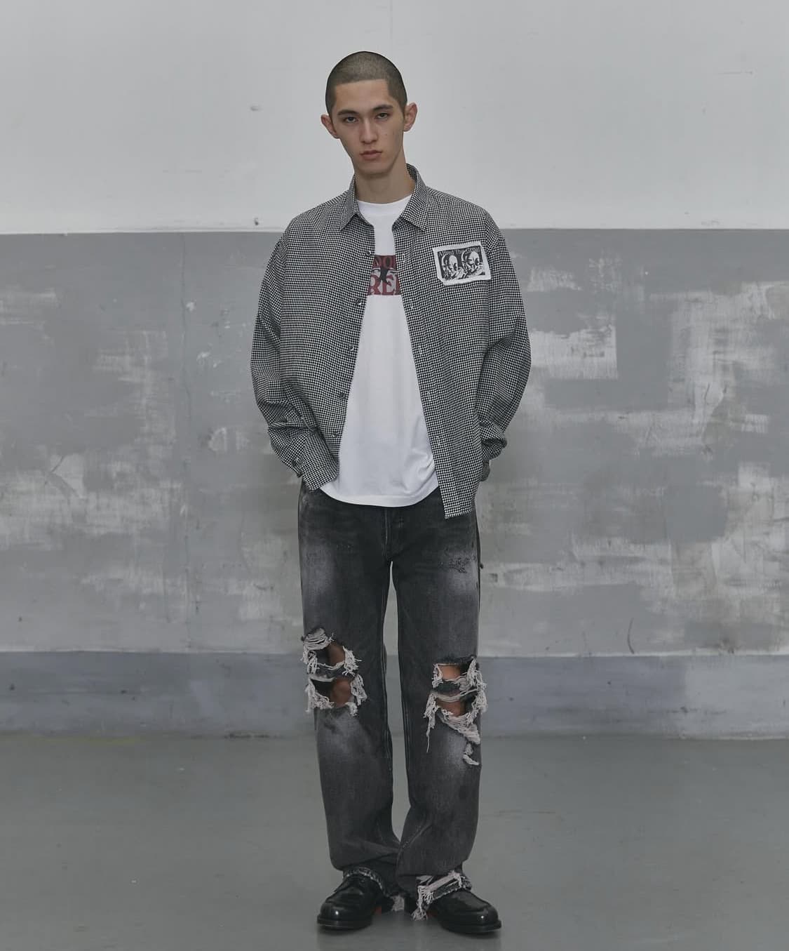 헤리티지플로스 알프레드 VTG CHECKED SHIRT 상품이미지3