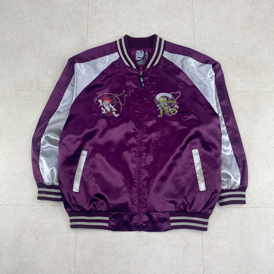 코쿄 JPN 빈티지 풍신 풀 자수 스카잔 자켓 (110) 상품이미지1