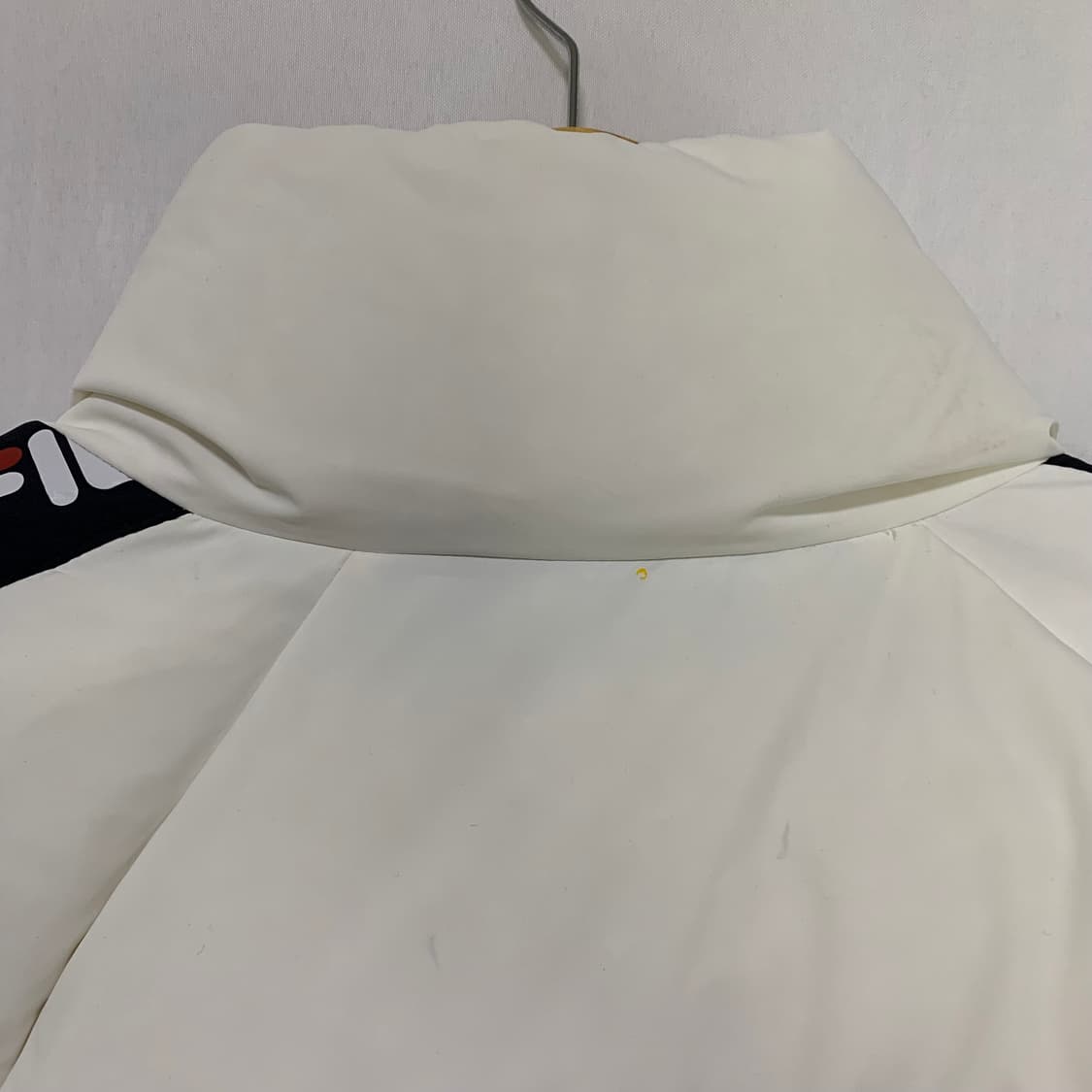 휠라 FILA 화이트 패딩 점퍼 빈티지 남녀공용 L 상품이미지4