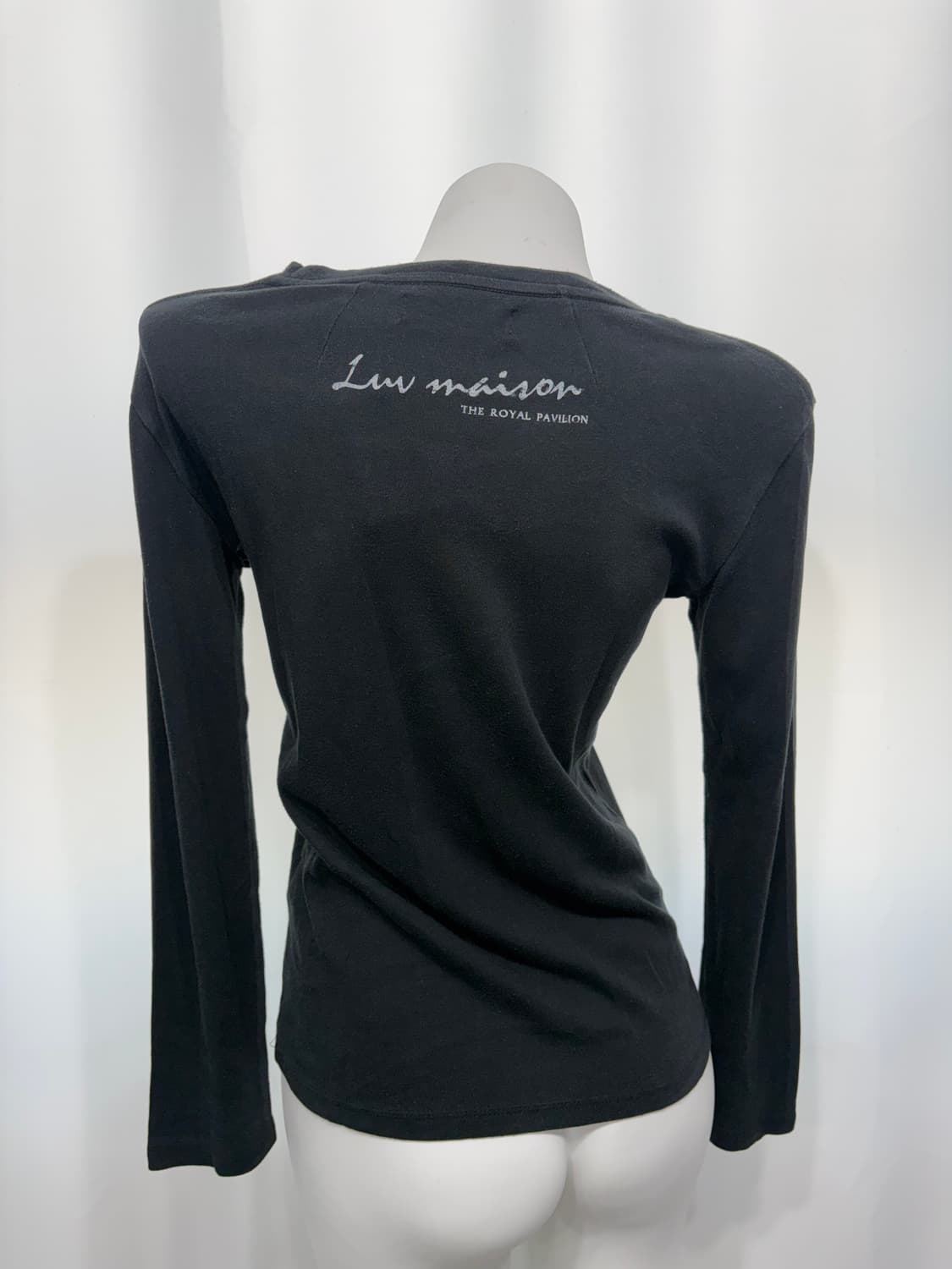 🎸블랙 레터링 프린팅 롱슬리브🎸 상품이미지6