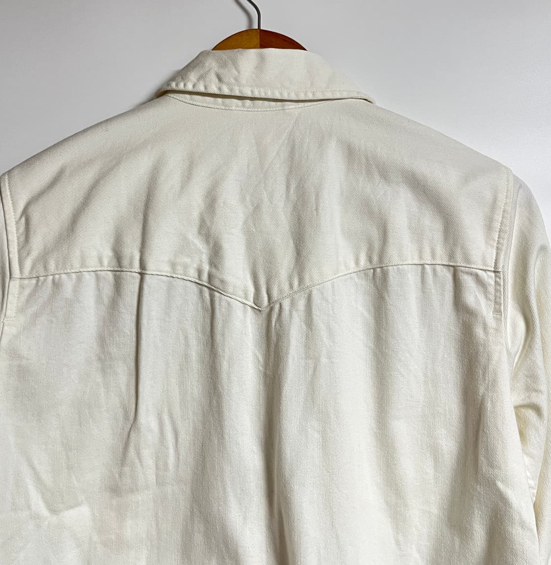 공용 리바이스 아이보리 웨스턴 셔츠 남방 M 상품이미지8