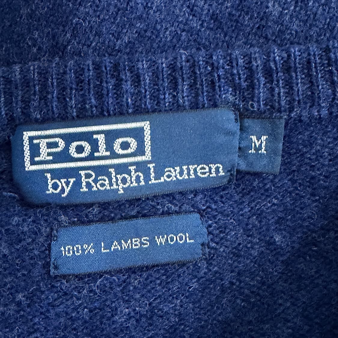 [M] 폴로 랄프로렌 램스울 브이넥 니트 상품이미지4
