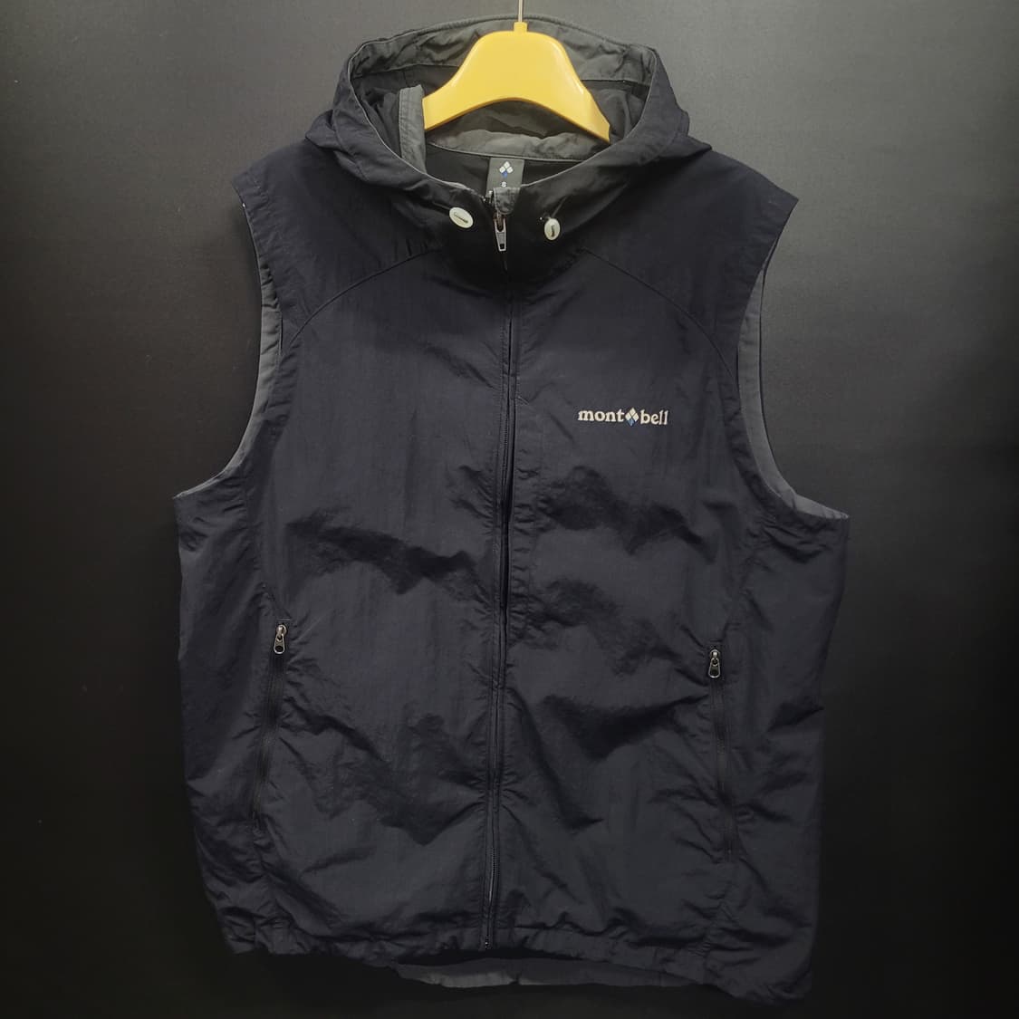 montbell 몽벨 바람막이 후드집업 베스트  상품이미지1