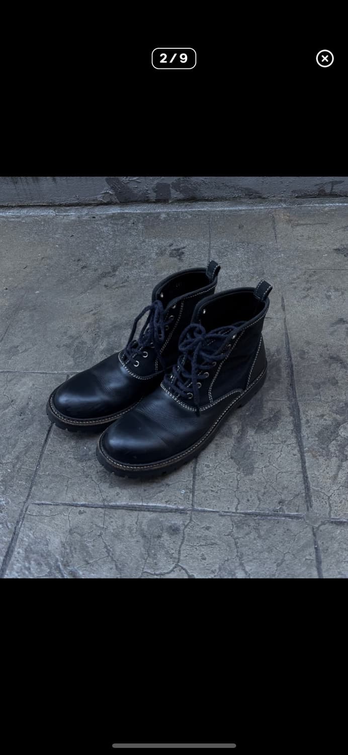 꼼데가르송 옴므 스티치 이중 도킹 부츠 상품이미지2