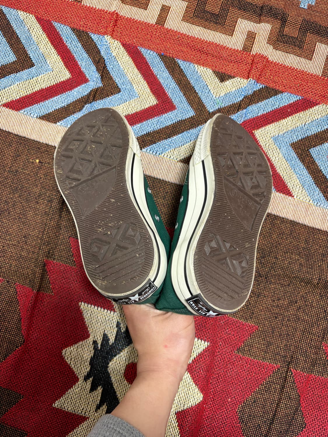 245) 컨버스 척70 하이 그린 상품이미지5