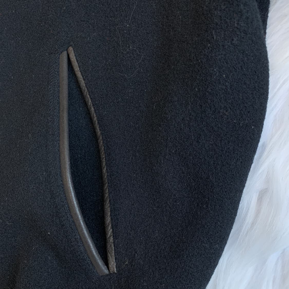 멘즈비기 MEN'S BIGI 울 레더 바시티 자켓 1678 상품이미지7