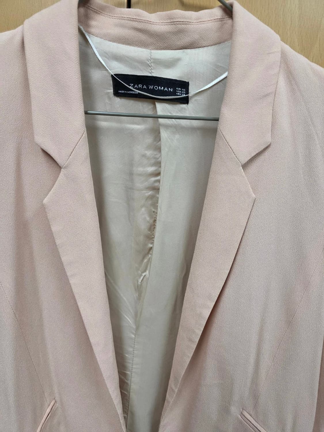 자라 인디핑크 오픈 블레이저 자켓 상품이미지3