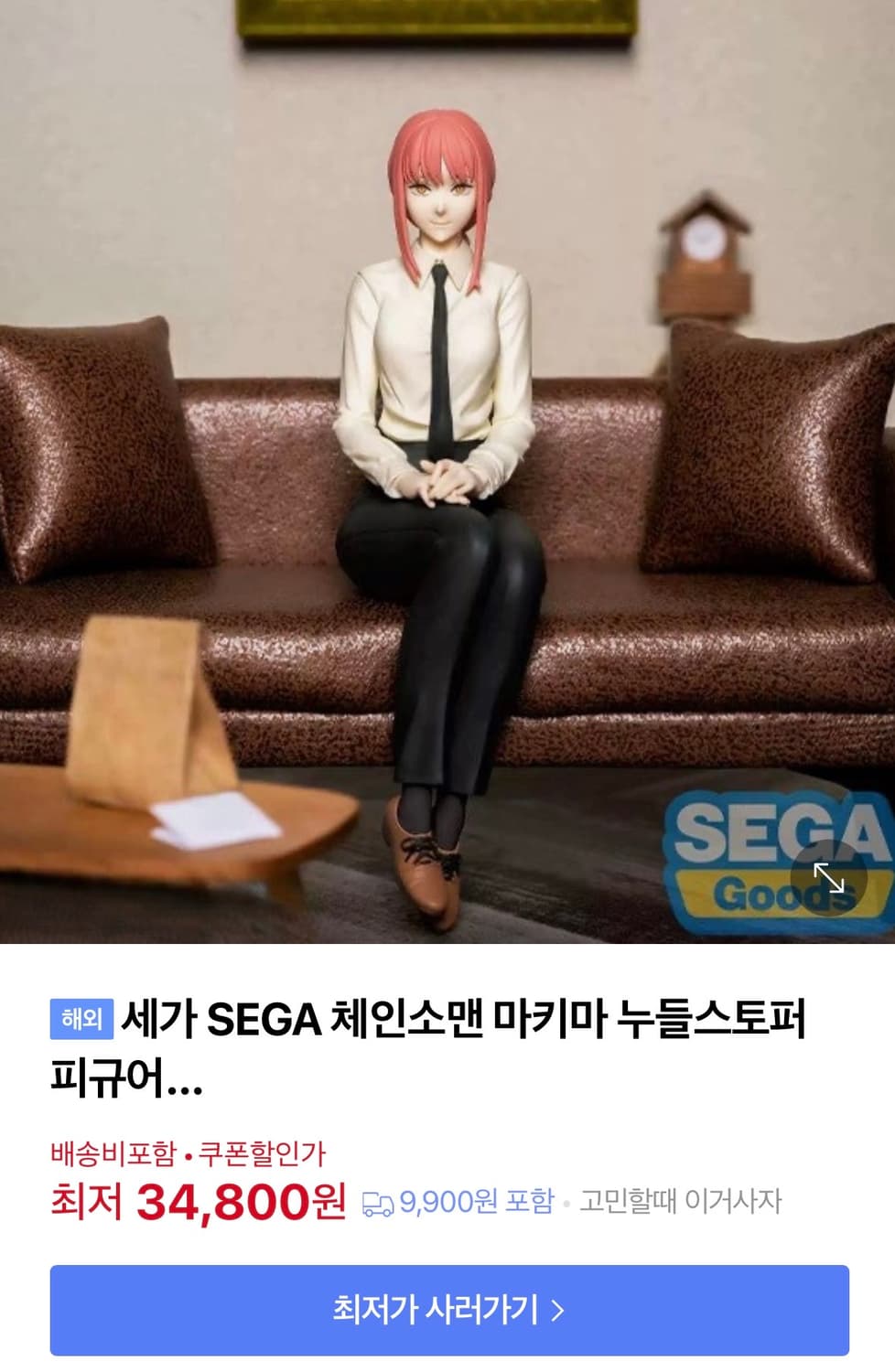 체인소맨 마키마 피규어 누들스토퍼 세가 상품이미지3