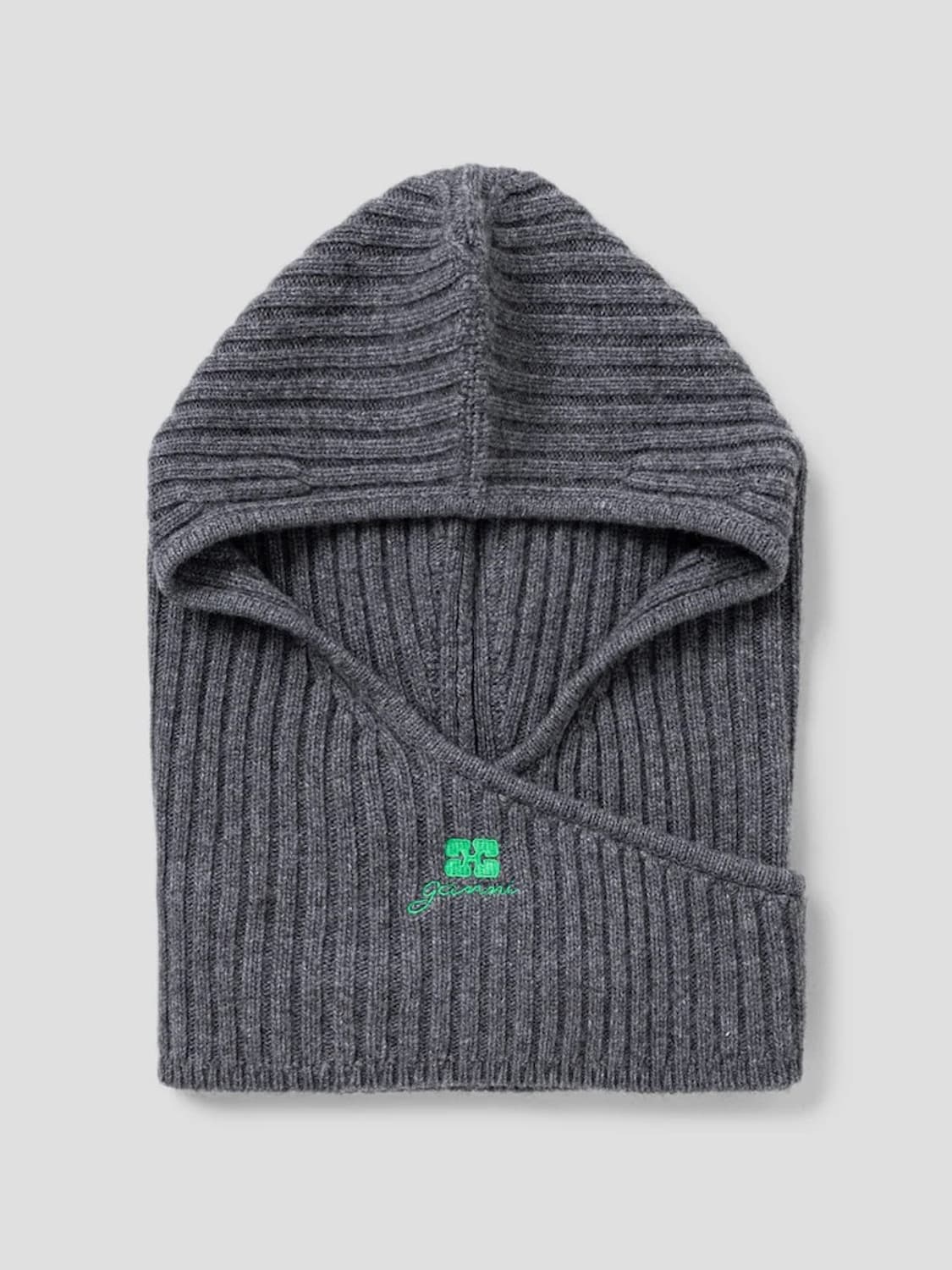 가니 25fw 울 믹스 바라클라바/그레이 상품이미지1