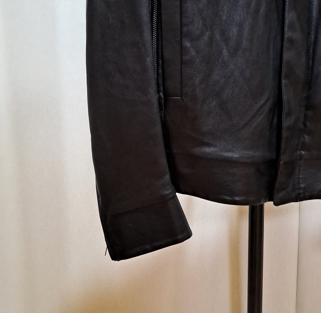 (새상품급) 시스템옴므 양가죽 자켓 100-105 A936 상품이미지4