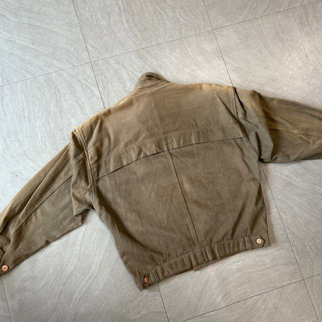 90s 90년대 생산 이세이미야케 트윌 코튼 자켓 상품이미지6