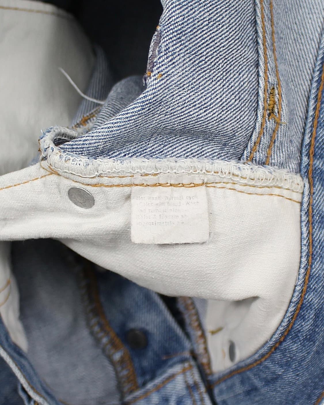 1970s USA 리바이스 501 셀비지 66전기 데님 팬츠 빈티지 미제 상품이미지4