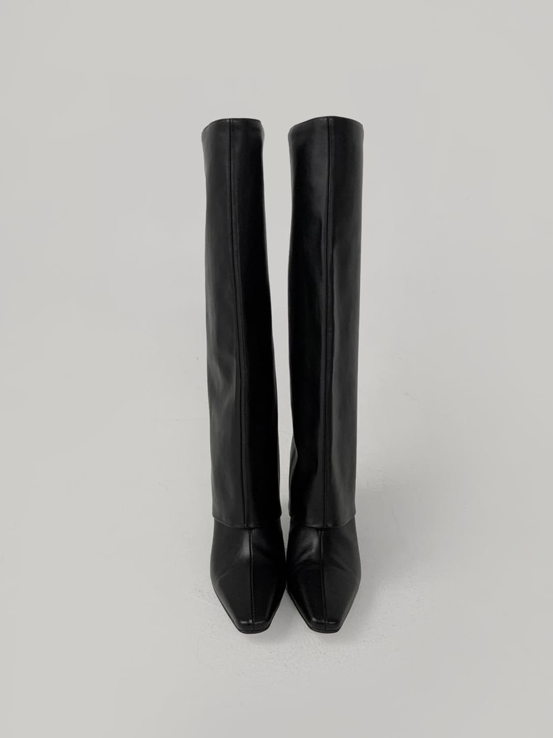 폴드 부츠 힐 8cm 상품이미지2