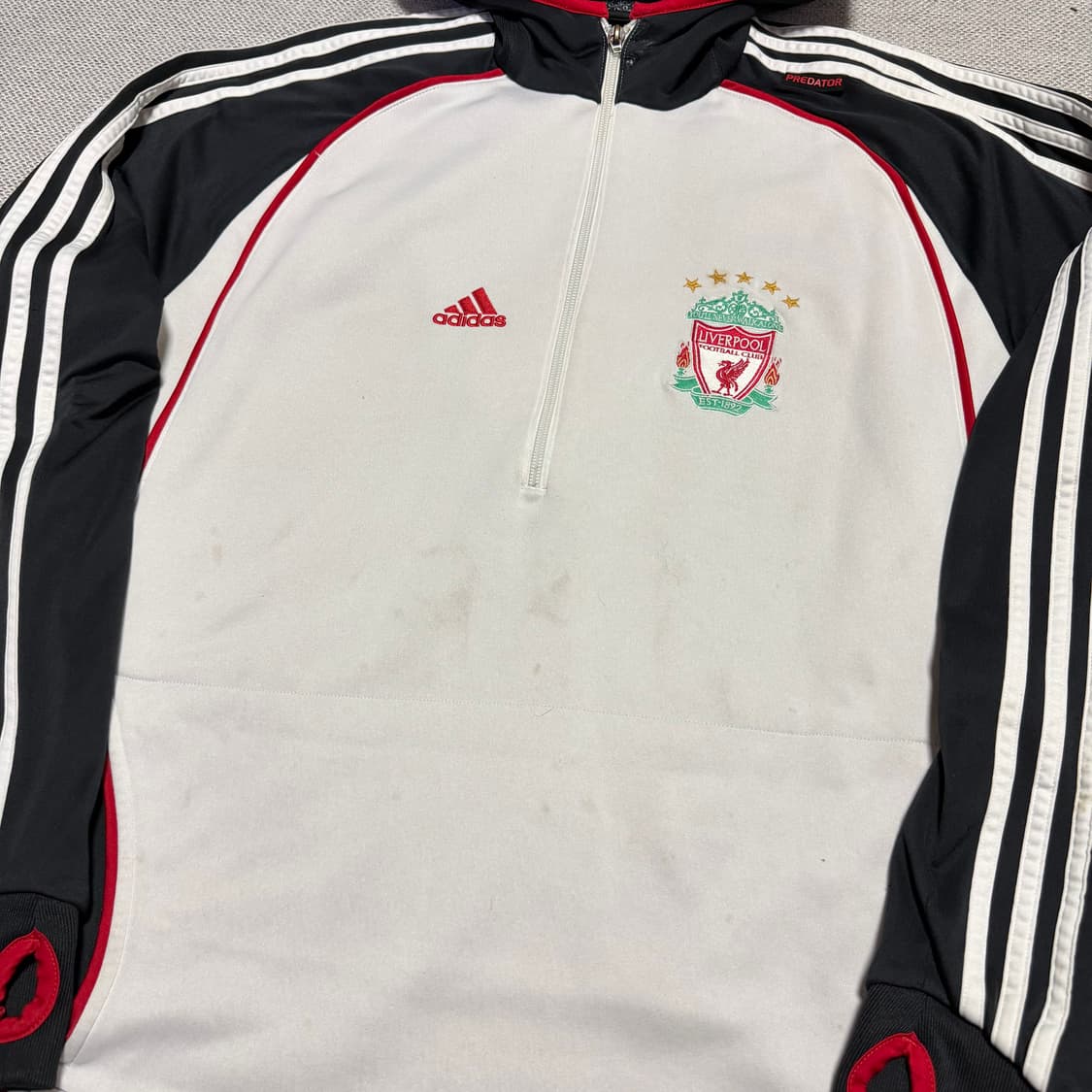 아디다스 리버풀 후드 트레이닝 집업 상품이미지2