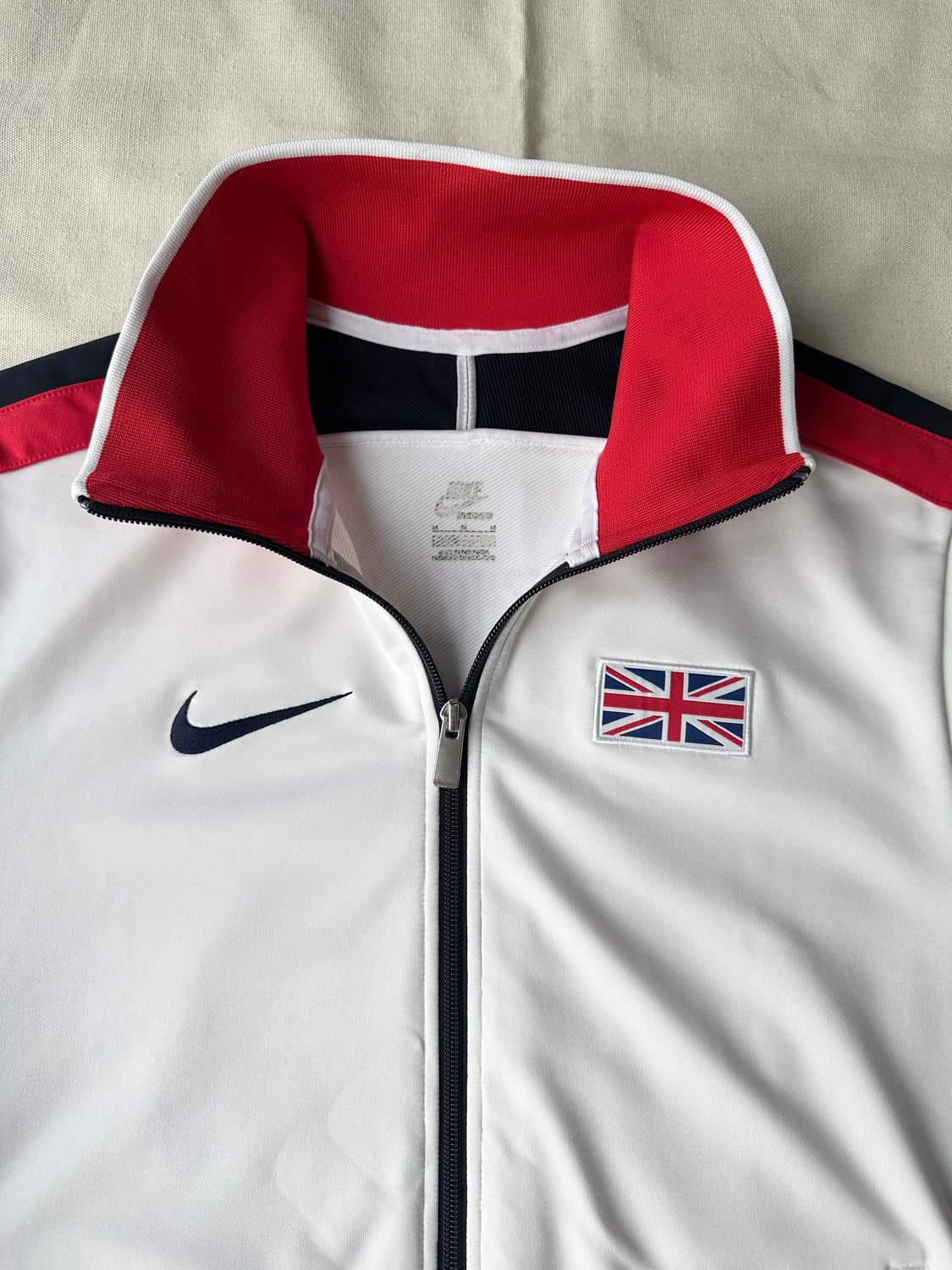 나이키 2012 런던올림픽 영국 축구 국가대표 트랙탑 져지 M 상품이미지2